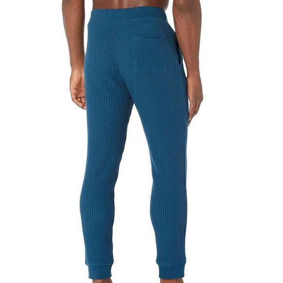 UGG 1121075 Men's Sz Medium Midnight Blue Glover Thermal Knit Jogger Pants - Picture 10 of 10